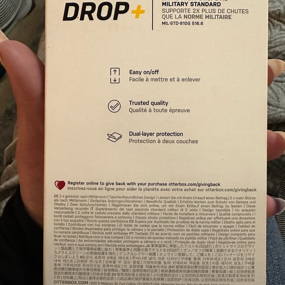 OtterBox Samsung Galaxy A02S Commuter Series Lite Case - BLACK —- NIB - Picture 2 of 2